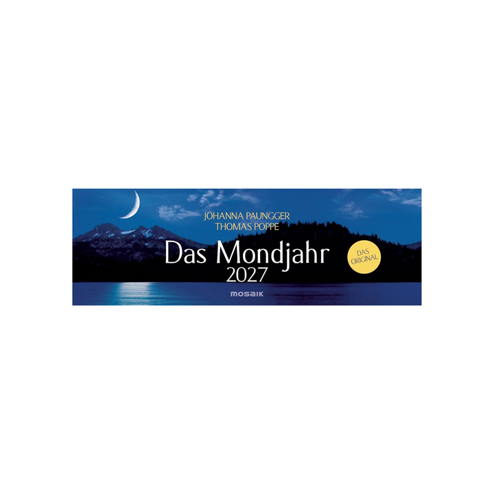 Das Mondjahr 2027 - Wochenkalender - Das Original