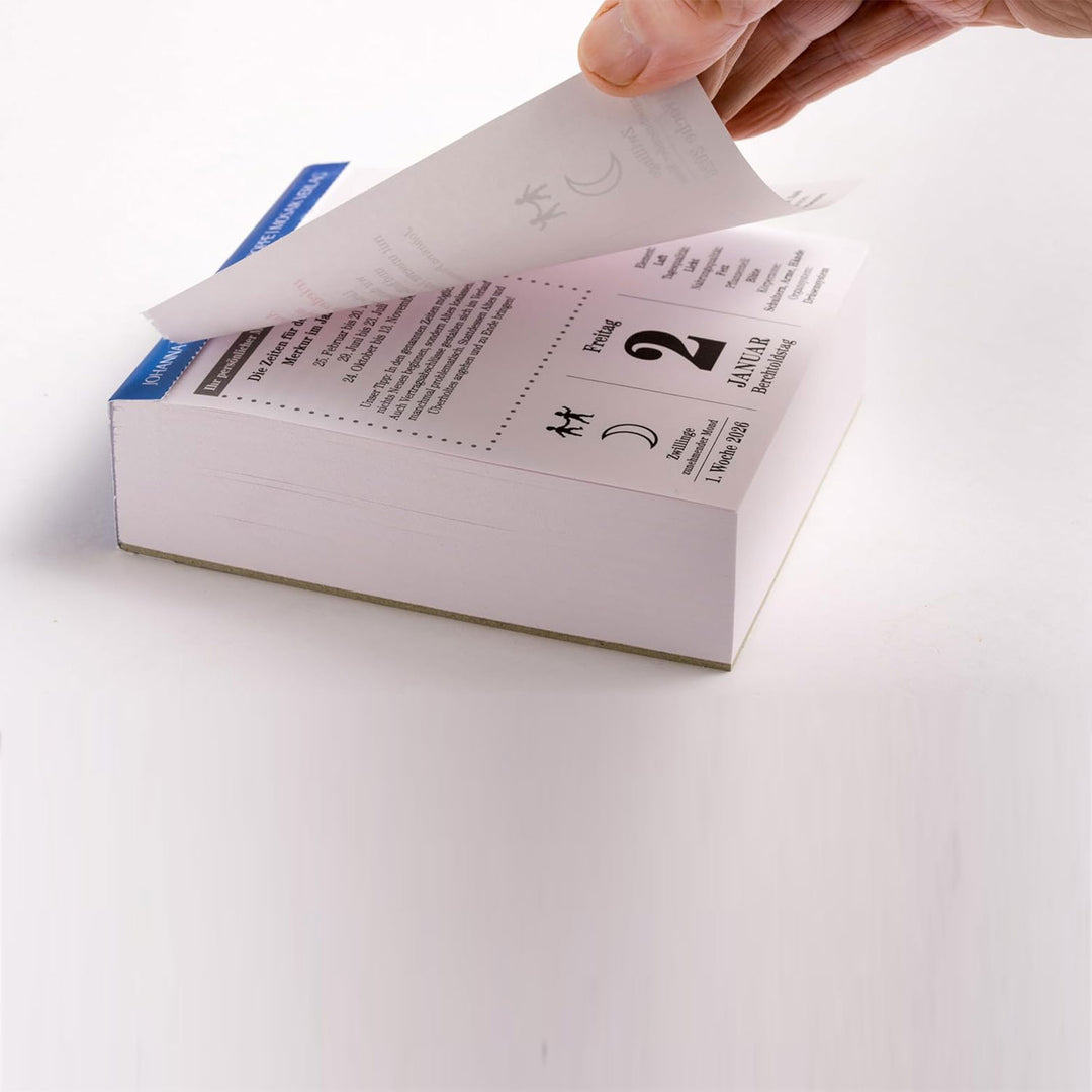 abreisskalender 2026 mondkalender paungger poppe mondversand