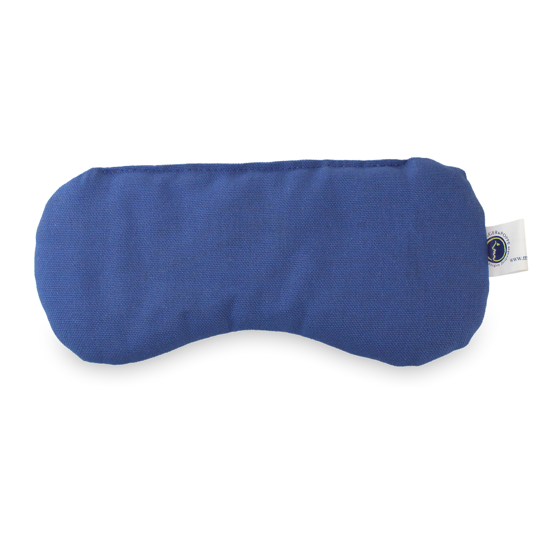 augenkissen blau entspannend mondversand