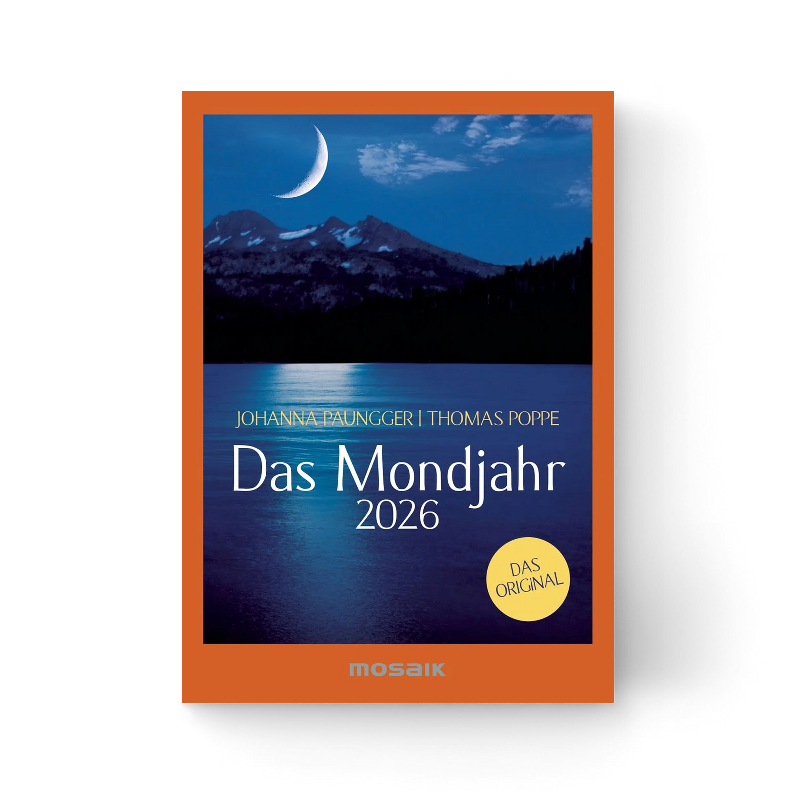 das mondjahr 2026 sw taschenkalender das original mondkalender paungger poppe mondversand