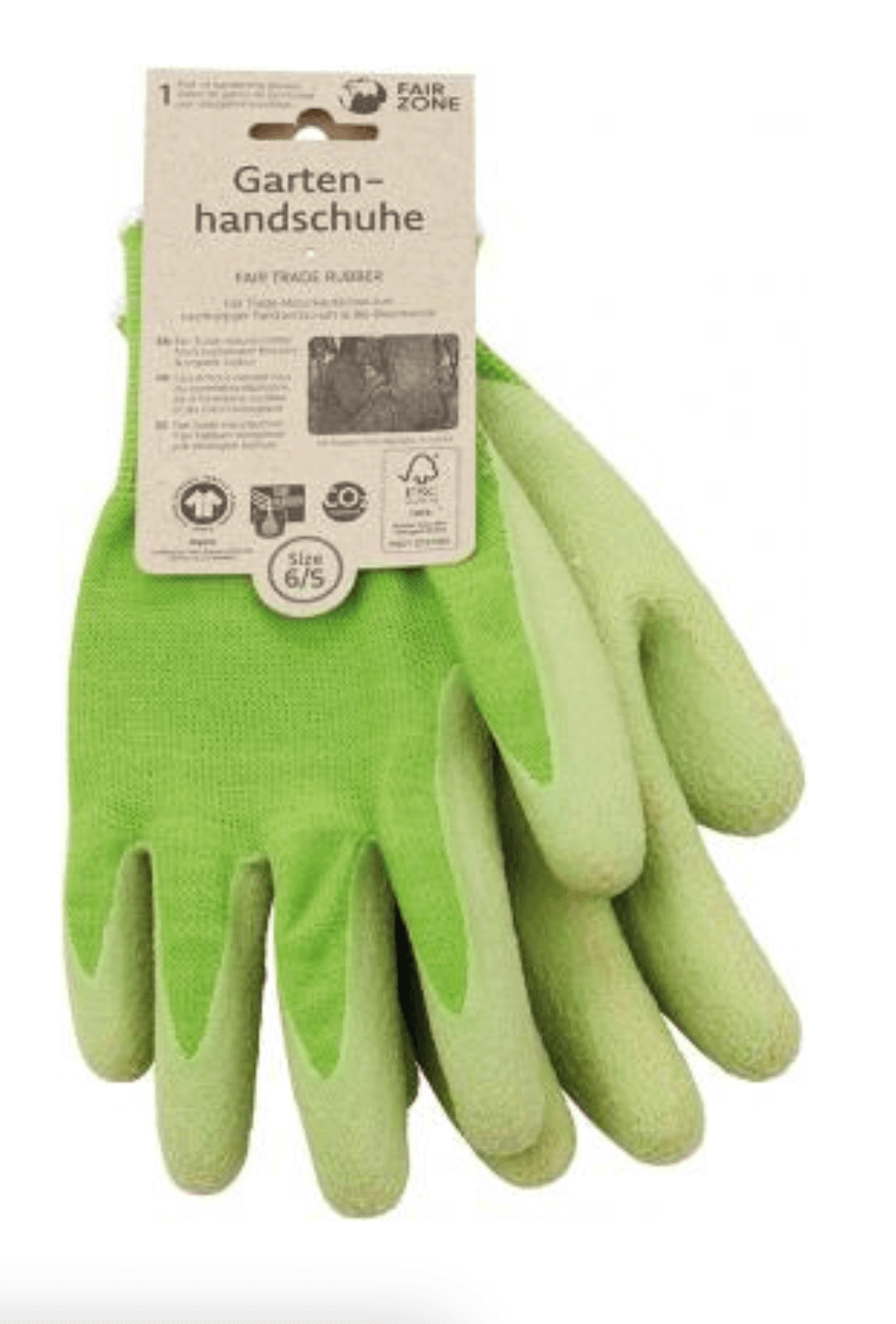 Fair Trade Gartenhandschuhe Größe S